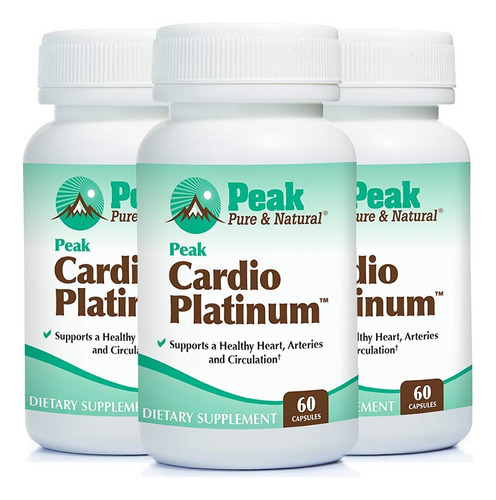 Peak Pure & Natural Peak Cardio Platino 180 Capsulas