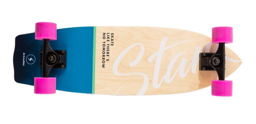 Longboard Minicruiser Stark Maple Canadiense. En Gravedad X