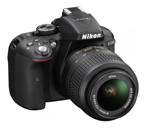 Kit Nikon D5300 18-55mm + Bolsa (menos De 4k Cliques)