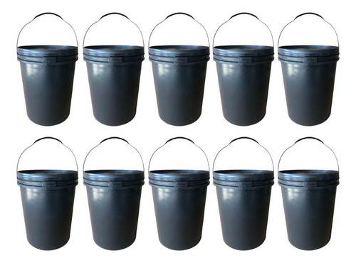 Reciclagem Balde - 10 Pçs