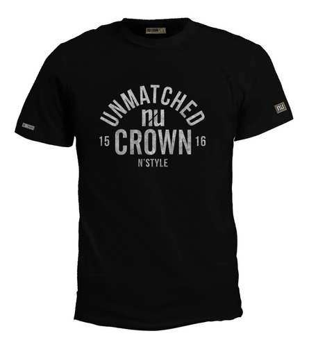 Camiseta Estampada Nu Crown Original Inp Hombre Eco 