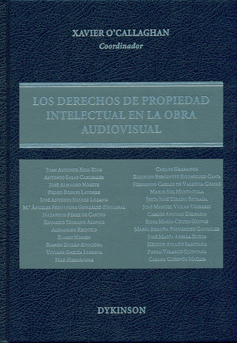 Libro Derechos De Propiedad Intelectual En La Obra Audiovisu