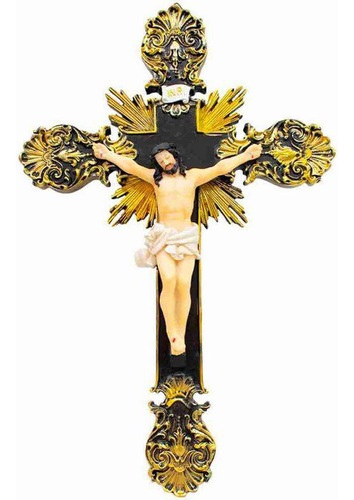 Crucifixo 39cm - Enfeite Resina
