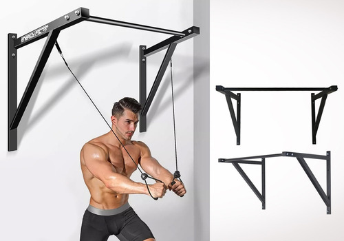 Barra Dominadas Crossfit Pull Up Reforzada Profesional 121cm