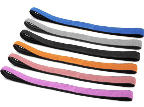 2 X 3 Diademas Deportivas Elásticas Antideslizantes Para