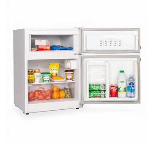 Imagen 4 de 9 de Heladera Bajo Mesada Minibar Freezer Blanca Neba A128 Outlet
