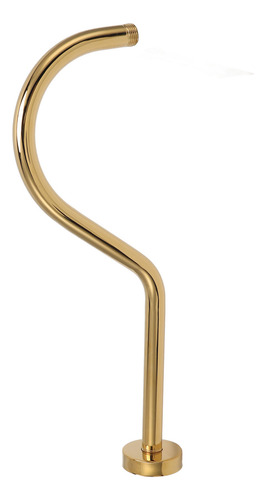 Extensor De Cabezal De Ducha Npt, Brazo De Extensión Dorado
