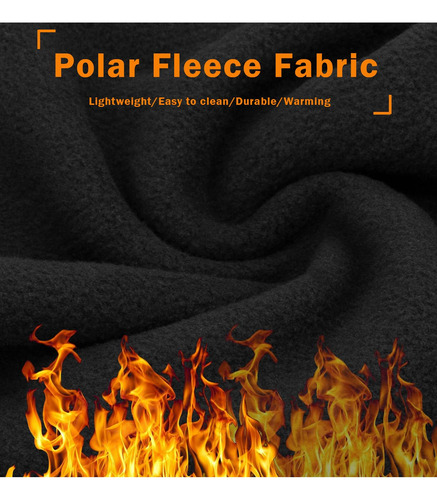 Calentador De Cuello Forro Polar Invierno Para Hombre Y Muje
