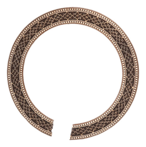 Guitar Rosette Accessories ,wood Soundhole Inlay Rosette