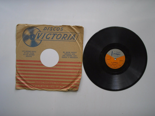 Disco Acetato Nelson Enriquez La Hamaca Raya 78 Rpm