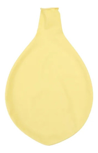 5 Globos Látex Amarillo Pastel 36 Pulgadas Aire O Helio