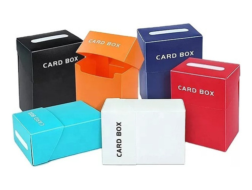 Pack 3x Porta Mazo Tcg 80+ Cartas.- Cardplanet