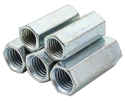 Unidad In Largo Varilla Conector Hexagonal Tuerca Zinc