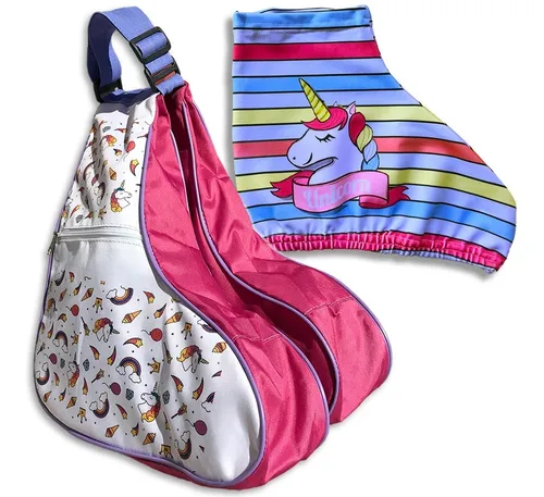 Bolso Alforja Para Patines Art sticos Cubre Patines Unicornio