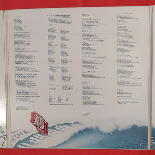 The Secret Life Of Plants. Stevie Wonder - Vinilo Doble Usa (Usado)