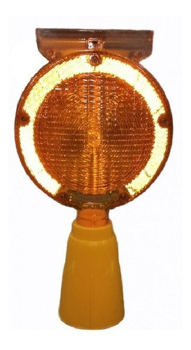 Reflector Solar Grande Para Cono - Seguridad Vial