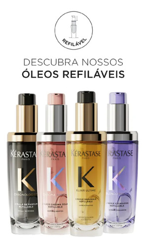 Kit Blond Absolu Shampoo + Óleo Refilável 75ml