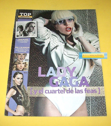 Lady Gaga Revista Top Magazzine 2009 Belinda