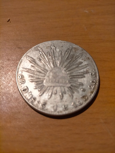 Moneda De 8 Reales Año 1885 Mexicana 