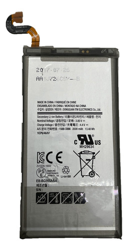 Flex Carga Eb-bg955abe Compativel Com Galaxy S8 Plus G955
