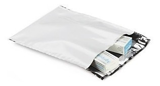 Bolsas Seguridad Mensajería Sellable 100 Unidades 29x38 Cm