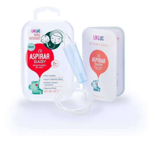 Imagem 2 de 6 de Aspirador Nasal Para Bebês Aspirar Baby Desentupidor Nariz