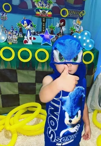 Roupa Do Sonic Infantil