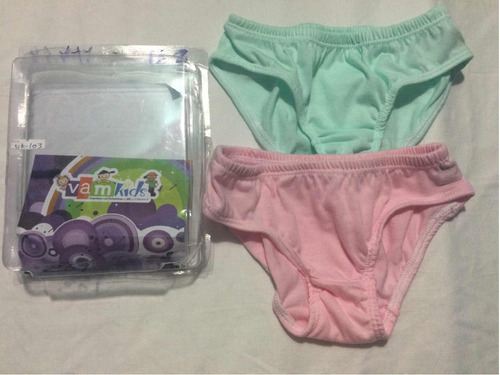 Kit Combo De Pantaleta Para Niñas Bebés Talla 2