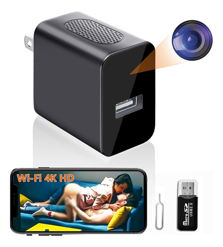 Spy Camara Hidden 4k Uhd Wireless Wifi With Remote View