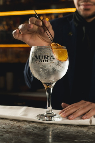 Imagen 3 de 3 de Copa Gin Tonic Aura Gin 610ml