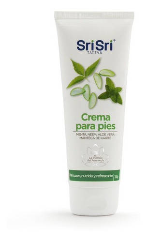 Imagen 1 de 1 de Sri Sri Tattva Crema Para Pies