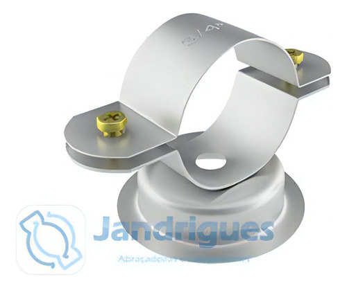 Abraçadeira Zincada Jandrigues Copo 3/4 Pacote Com 25 Un