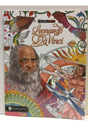 Nuevo Oferta - Leonardo Da Vinci Colorearte -leonardo