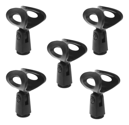 Set 5 Pinza Soporte Universal Para Micrófono Audio