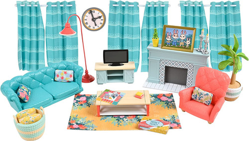 Honey Bee Acres Sala Living Room Miniatura Accesorios