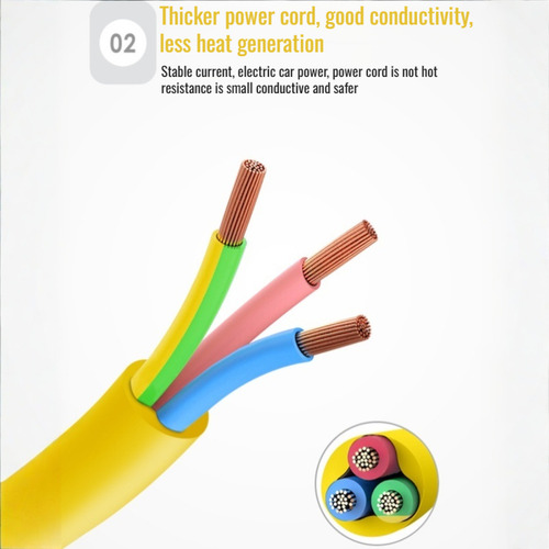 Cable De Extensión De Alimentación Para Fregar, Enchufe, Lín