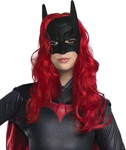 Peluca Y Máscara De Disfraz De Batwoman Para Niña De Rubie's