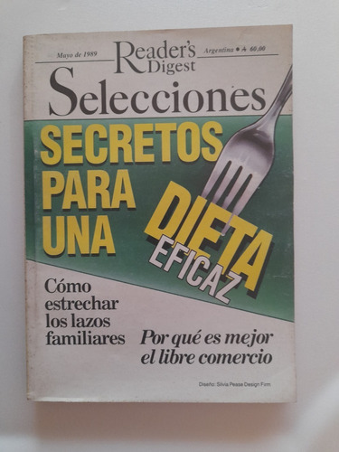 Revista Selecciones Del Readers Digest Mayo 1989 Español