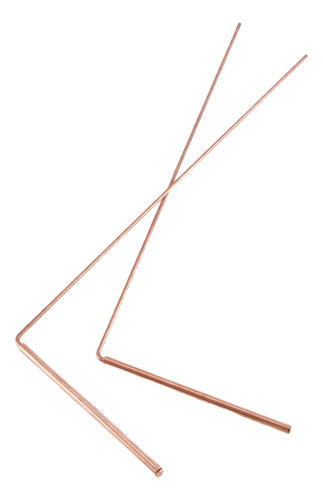 Haste De Radiestesia De Cobre, Cobre Puro, 2 Peças, Varas De
