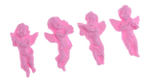 Molde De Silicone 081 - Anjinhos Metatron - Anjo - Batizado