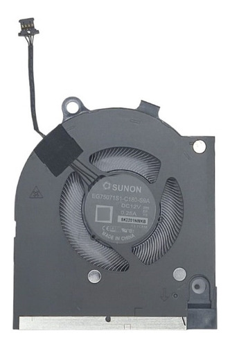 Ventilador Dell G5 G15 5520 2022 Eg75071s1-c180-s9a 