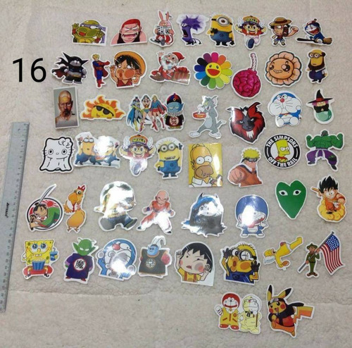 Stickers Para Carro Skate Bicicleta Laptop Cuaderno
