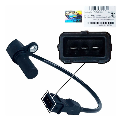 Imagen 7 de 9 de Sensor Ckp Posicion Cigueñal Spark 2005 2006 2007 Original