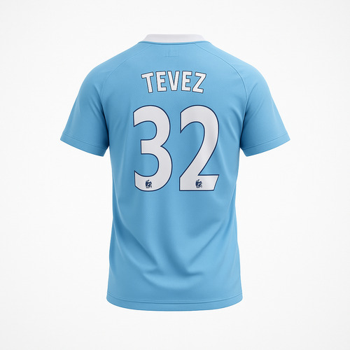 Camiseta Retro Manchester City Tevez #32