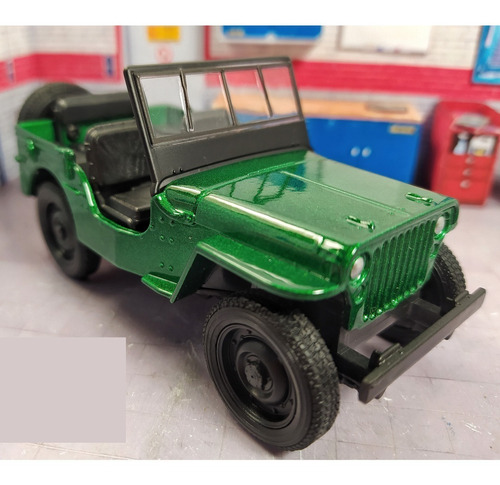 Carro A Escala 1/43 Jeep 1941 Willys Mb 