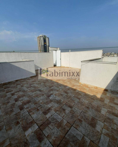 Imagem 11 de 12 de Cobertura 72m² Vila Tibiriçá 2 Dormitórios 2 Vagas - 58