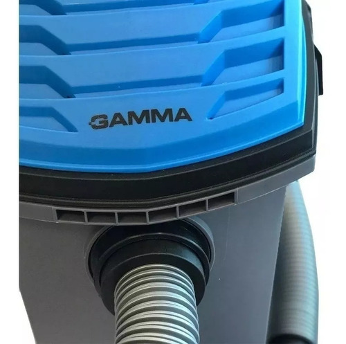 Aspiradora De tacho Gamma G2200ARA 10L celeste y gris oscuro 220V 50Hz