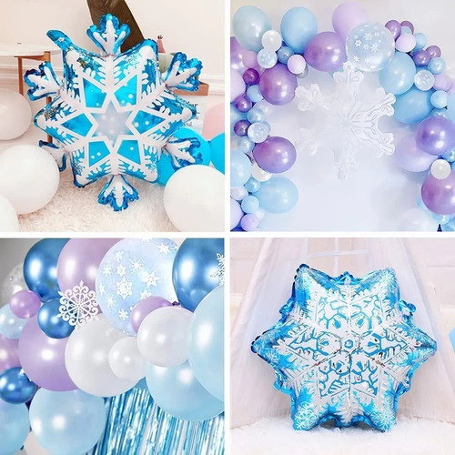 Globos Frozen Set De Arcos Decoracion Cumpleaños Para Fiesta