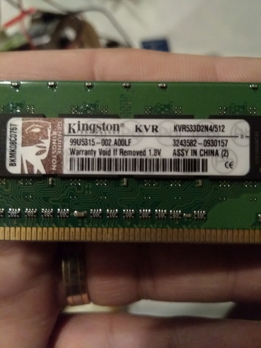 Memoria Kvr 533 512mb
