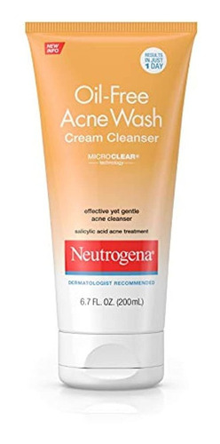 Neutrogena Oil-free Acné Wash Limpiador Crema
